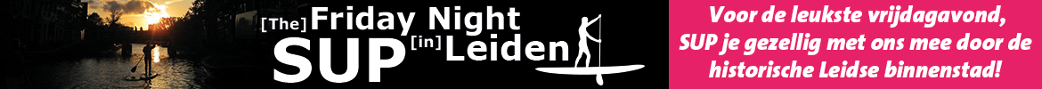 The Friday Night SUP Leiden Banner