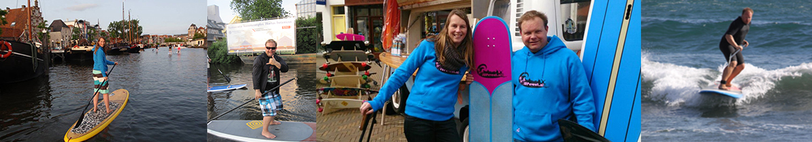 De crew van SUPpen in Leiden